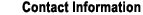 Contact Information