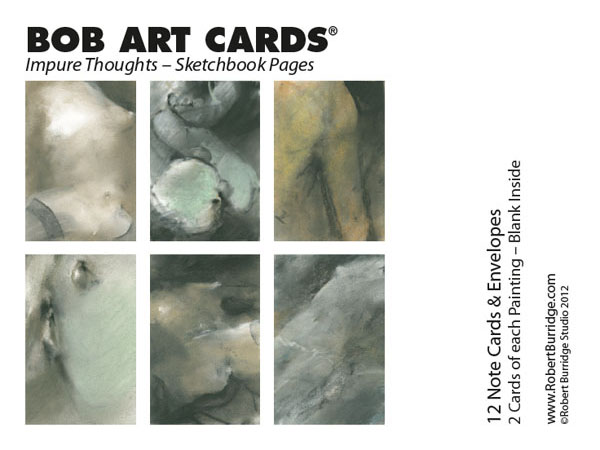 BobArt Cards - Impure Thoughts- Sketchbook Pages