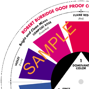 Burridge Color Wheel - Travel Size!