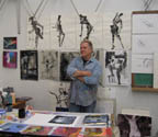 Bob at Abstract Figurative Workshop
