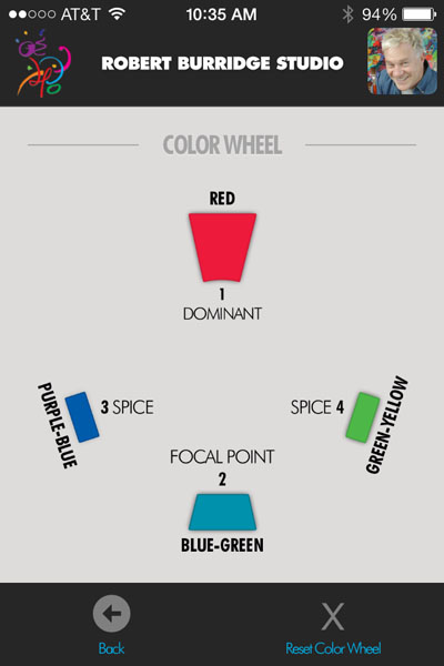 Color Wheel app