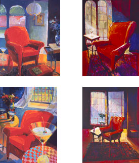 Good Life Series - Red Chair
