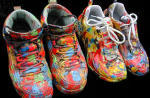 Painted Shoes