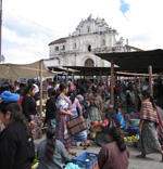 Outdoor Market and Cathedral