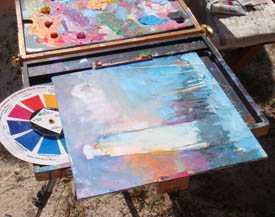 Step Eight - Second spice color - compose rose