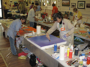Working Studio at the Cuyahoga Valley Art Center