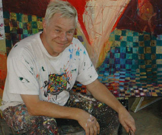 Bob with Painting
