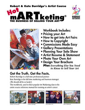 Hot Art Marketing Workbook Cover